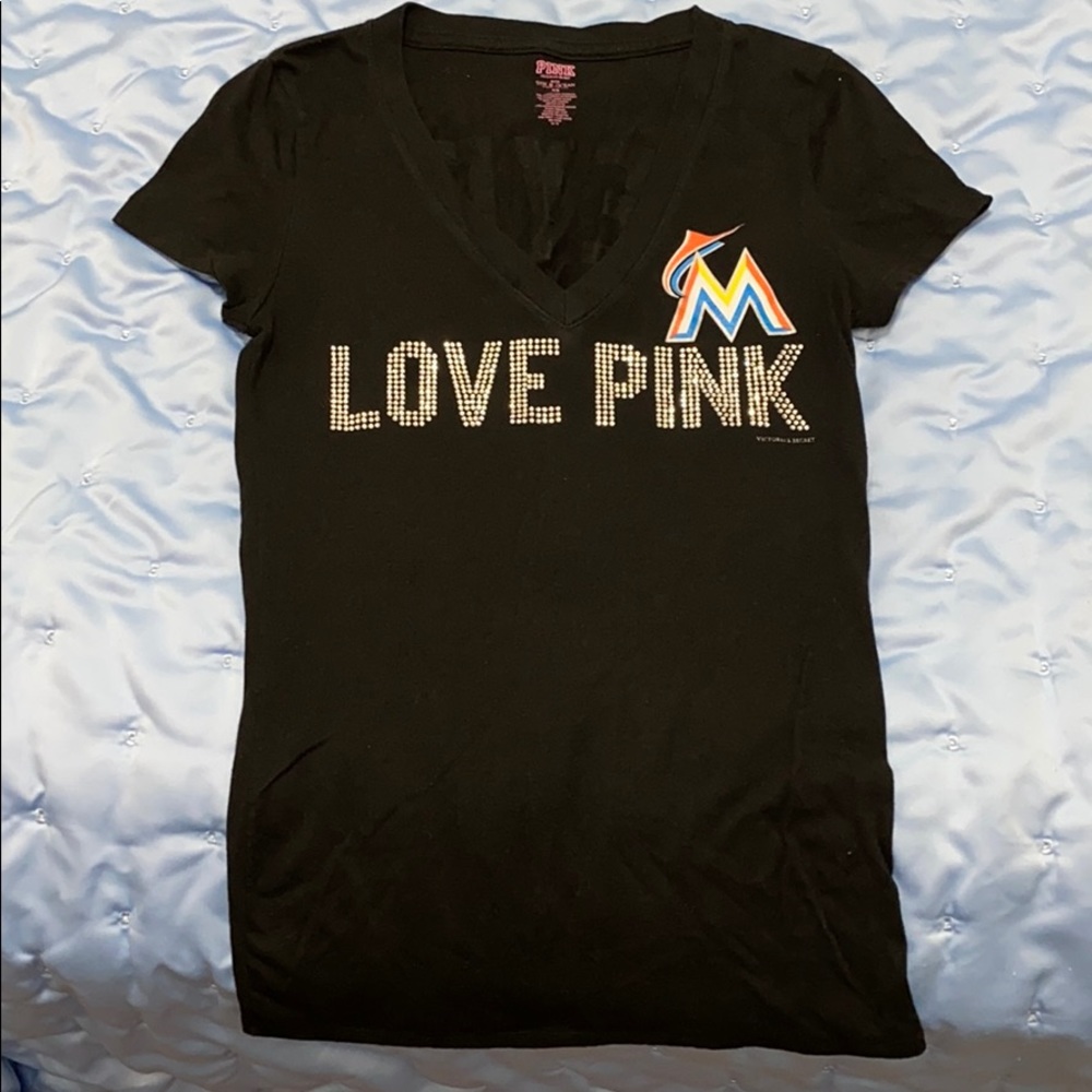 VS Pink Florida Miami Marlins Jose Reyes Tee